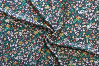 Lady McElroy Floral Jazz - Viscose Morracain Crepe - Remnant - 2m