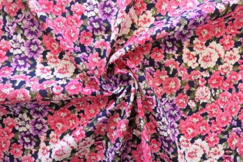 Lady McElroy Floral Pleasure - Cotton Heidi Lawn - Remnant - 2m