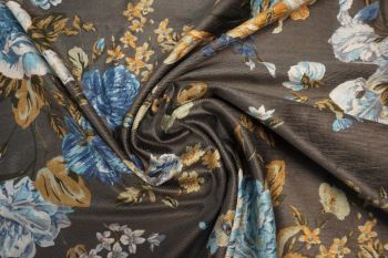 Lady McElroy Floral Renaissance - Khaki Remnant - 3m