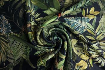 Lady McElroy Foliage Canopy Lena Crepe Remnant 0.9m