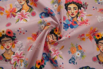 Lady McElroy - Feminine Muse - Light Pink - Cotton Pure Lawn