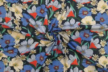 Lady McElroy Gentle Aria - Viscose Challis Lawn - Remnant - 2m