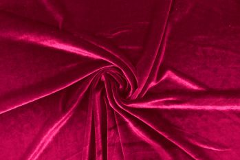 Lady McElroy Glass Velour - Cranberry