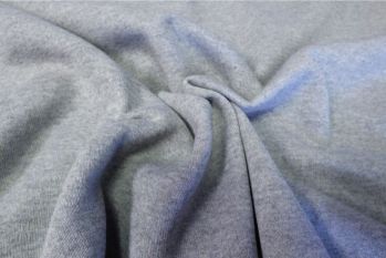Grayson Sweatshirting - Silver Grey