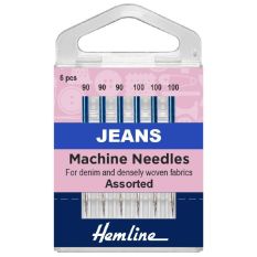 Hemline Jeans Machine Needles - Heavy Mixed
