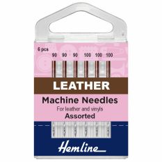 Hemline Leather Machine Needles - Mixed
