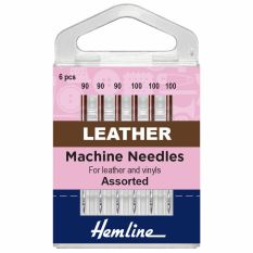 Hemline Leather Machine Needles - Mixed