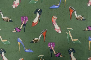 Lady McElroy If The Shoe Fits - Marlie-Care Lawn - Remnant - 2m