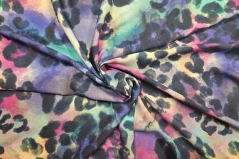 Lady McElroy Graffiti Leopard - Chloe Chambray