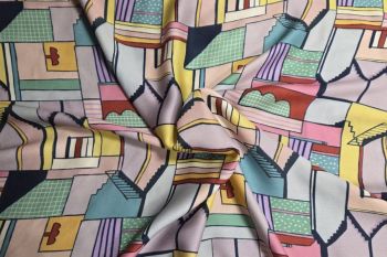 Lady McElroy Block Cityscape - Storie Sateen