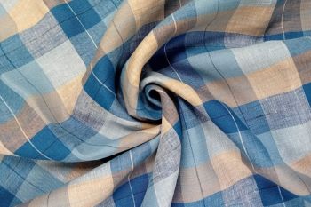 Lady McElroy Kirby Hall - Ocean Blue - Linen Chambray