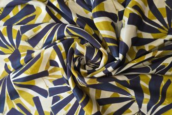 Lady McElroy - Botanical Origami - Sandwashed Silk-Mix Crepe De Chine