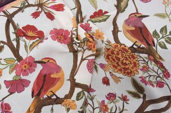 Lady McElroy Saffron Perch - Storrie Sateen
