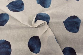 Lady McElroy Indigo Tide Pool - Cotton Marlie-Care Lawn