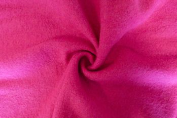 Lady McElroy Imperial Boiled Wool Crepe - Fuchsia - Remnant - 1.5m