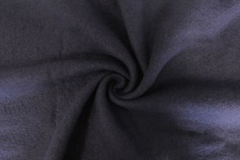 Lady McElroy Imperial Boiled Wool Crepe - Oxford Navy - Remnant - 1.5m