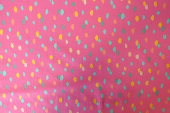 Lady McElroy Indie Rock - Summer Candy - Cotton Marlie-Care Lawn - Remnant - 2m