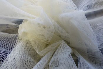 Plain Dress Net-Ivory