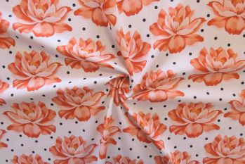 Lady McElroy Lily Spot - Chantilly Marlie-Care Lawn - Remnant - 2m