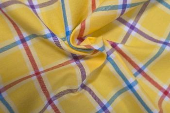 Lady McElroy - Tauranga - Cotton Brushed Check - 'Jubilee Collection'