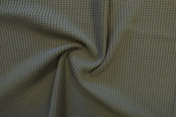 Lady McElroy Magdalene - Chunky Cable Knit Jersey - Moss Olive - Remnant - 2m