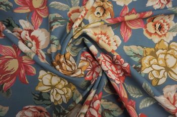 Lady McElroy Marlene - Smoke Blue - Remnant - 2.8m