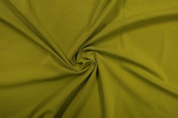 Lady McElroy Martel - Oeko-Tex Sustainable Organic Cotton Jersey - Kiwi - Remnant - 3m