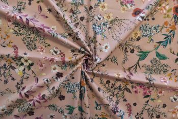 Lady McElroy Meadow Haven - Blush Marlie-Care Lawn - Remnant - 3m