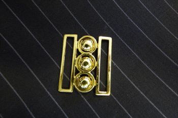 Metal Buckle Fastener - Gold