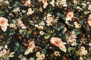 Lady McElroy Midsummer Night - Florenza Crepe - Remnant - 3m