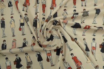 Lady McElroy Modelling Fashion - Blush - Remnant - 2.2m