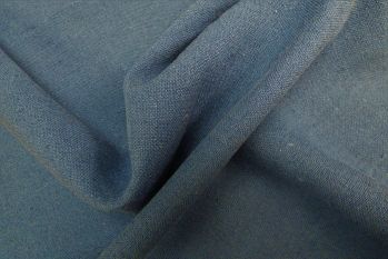 Lady McElroy Monsal - Oeko-Tex Sustainable Linen Mix Chambray - Moonlight - Remnant - 2m