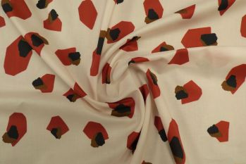 Lady McElroy Moon Gemstones - Natural Cotton Marlie Lawn - Remnant - 2m