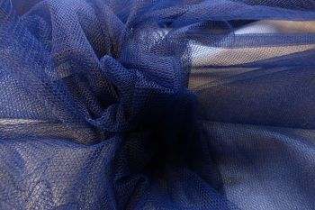 Plain Dress Net-Navy