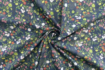 Lady McElroy November - Cotton Louise Lawn - Remnant - 2.2m