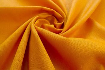 Lady McElroy Harvard - Organic Linen Viscose Chambray Plains - Ochre - Remnant - 3m