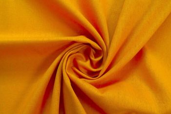 Lady McElroy Harvard - Organic Linen Viscose Chambray Plains - Ochre - Remnant - 2m