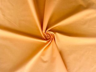 Lady McElroy Arabella - Oeko-Tex Sustainable Pure Cotton Lawn Plains - Orange - Remnant - 1.7m