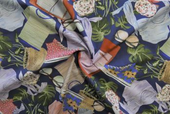 Lady McElroy Our Journal - Marlie-Care Lawn - Remnant - 3m