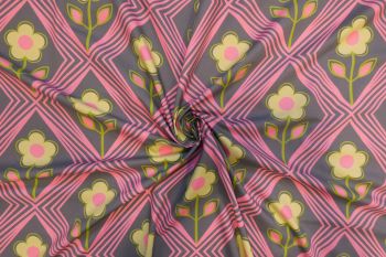 Lady McElroy Daisy Duet - Marlie-Care Lawn - Remnant - 1.3m