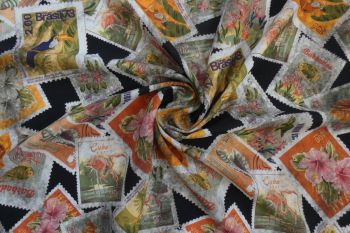 Lady McElroy Sent From Afar - Midnight - Chloe Chambray - Remnant - 2.2m