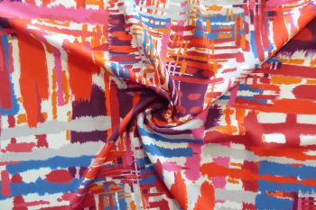 Lady McElroy Paint Brush Graphics - Rouge - Remnant - 2.4m