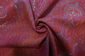 Lady McElroy Paisley Pattern - 100% Wool Crepe