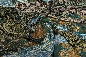 Lady McElroy Panorama Paisley - Emerald