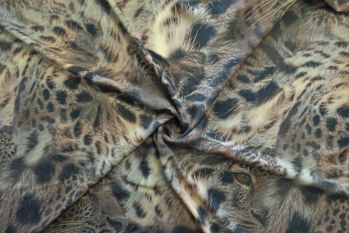 Lady McElroy Panthera Mirage - Viscose Challis Lawn - Remnant - 2m