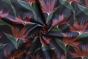 Lady McElroy Paradise Botanics Viscose Challis Lawn - Remnant - 2.0m