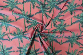 Exclusive Lady McElroy Precious Palms - Cotton Marlie-Care Lawn - Remnant - 3m