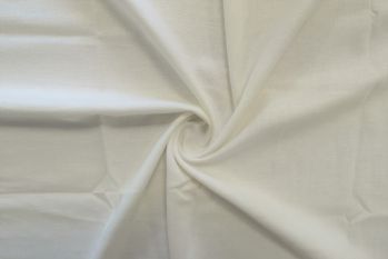 Lady McElroy Province - Oeko-Tex Sustainable Linen-Mix Chambray - Ivory - Remnant - 5m