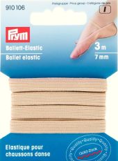 Prym Ballet Elastic 7mm Beige 3m