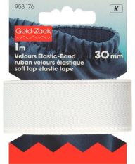 Prym Soft Top Elastic 30mm White 1m